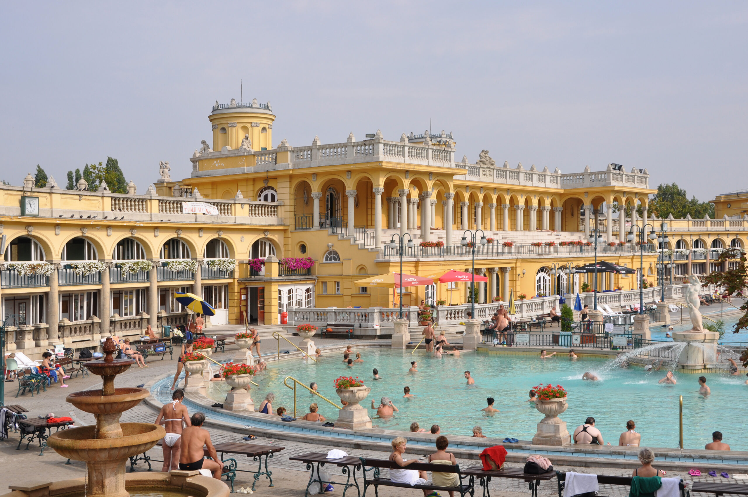 A thermal bath complex.