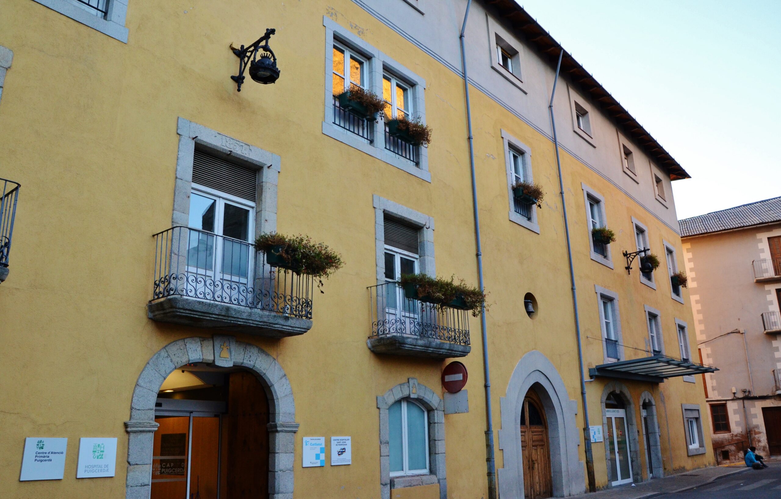 The cross-border hospital at Puigcerda in the Pyrenees.
