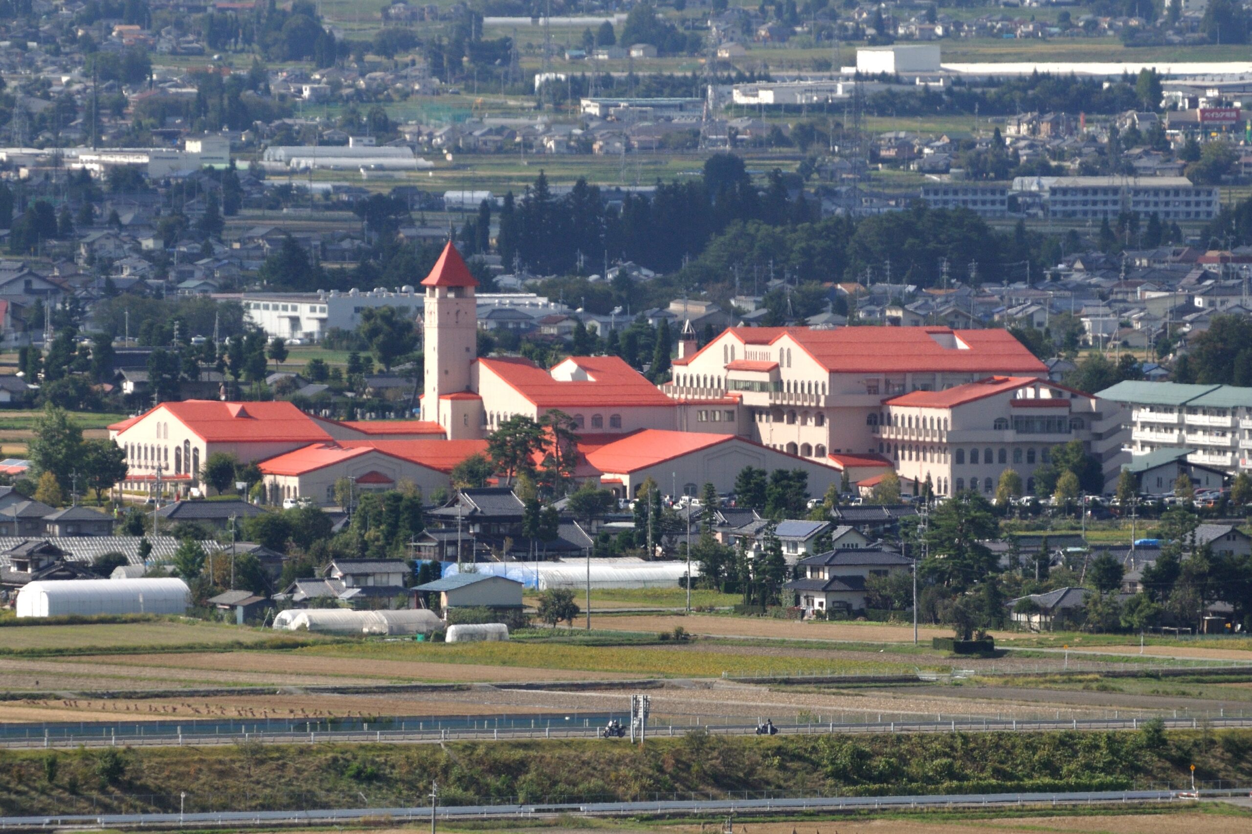 The exterior of a children's hospital.