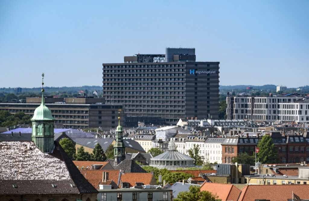 Rigshospitalet national hospital in Copenhagen, Denmark