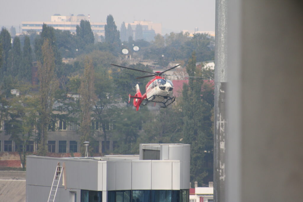 Bucharest Emergency Hospital building in Romania