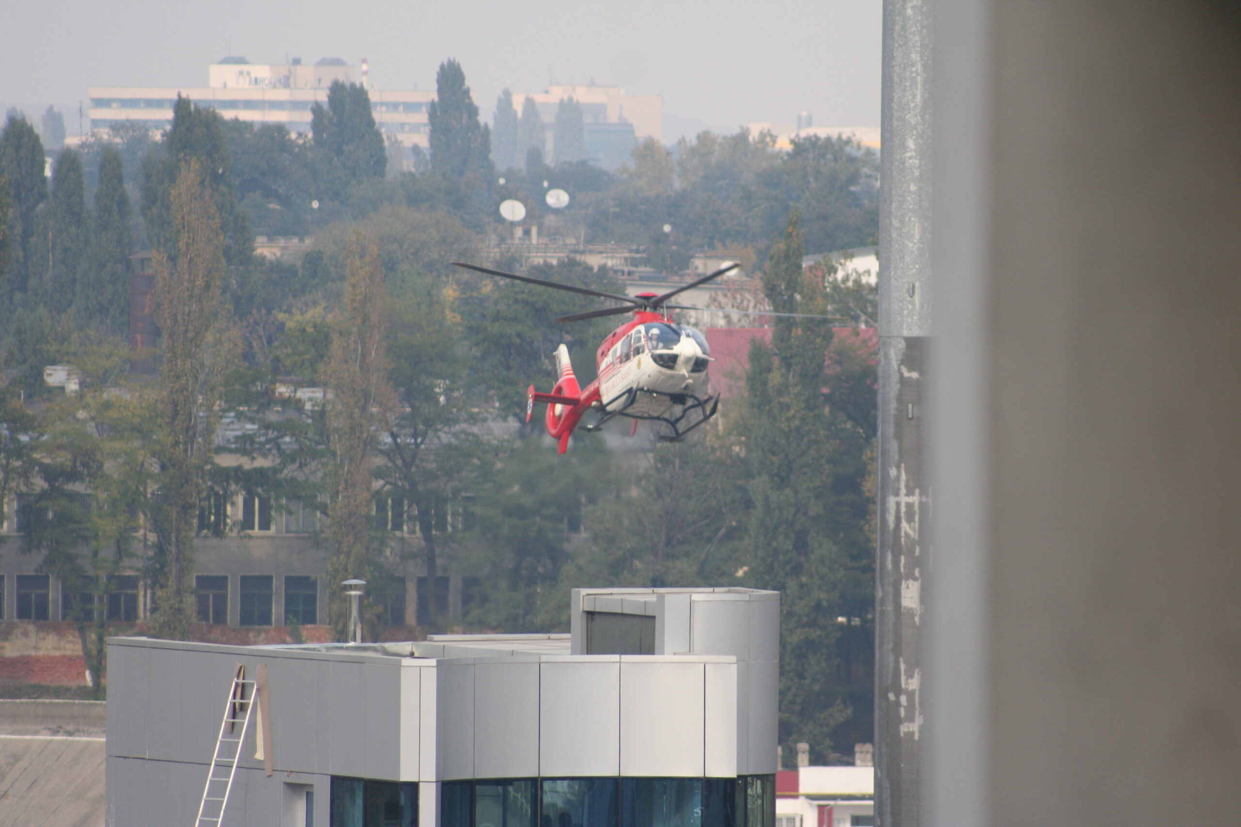 Bucharest Emergency Hospital building in Romania