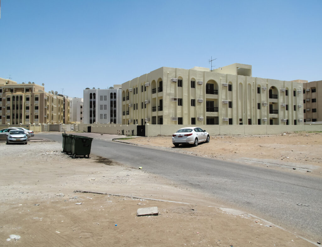 View of the Qurm neighbourhood in Muscat, Oman