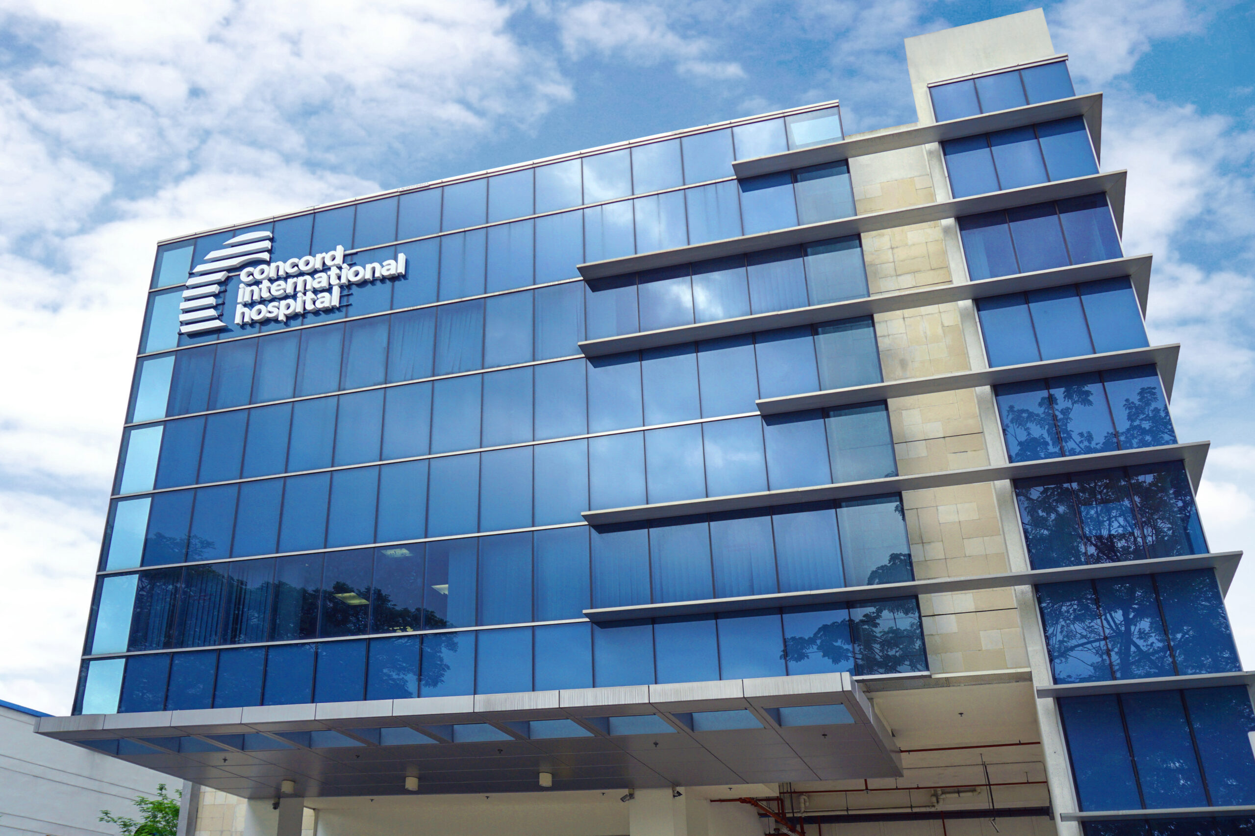 The Concord International Hospital building in Singapore