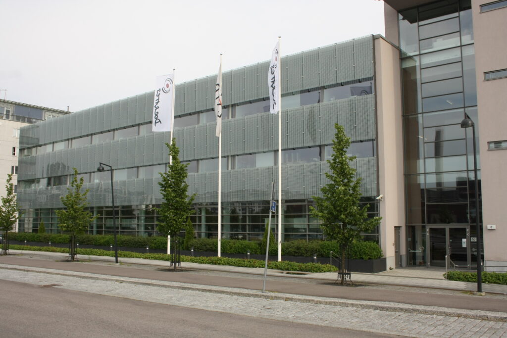 Docrates private cancer hospital building in Helsinki, Finland