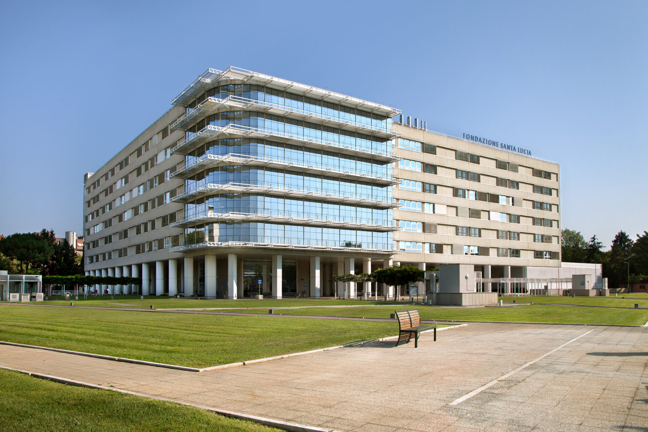 Fondazione Santa Lucia research hospital building in Rome, Italy