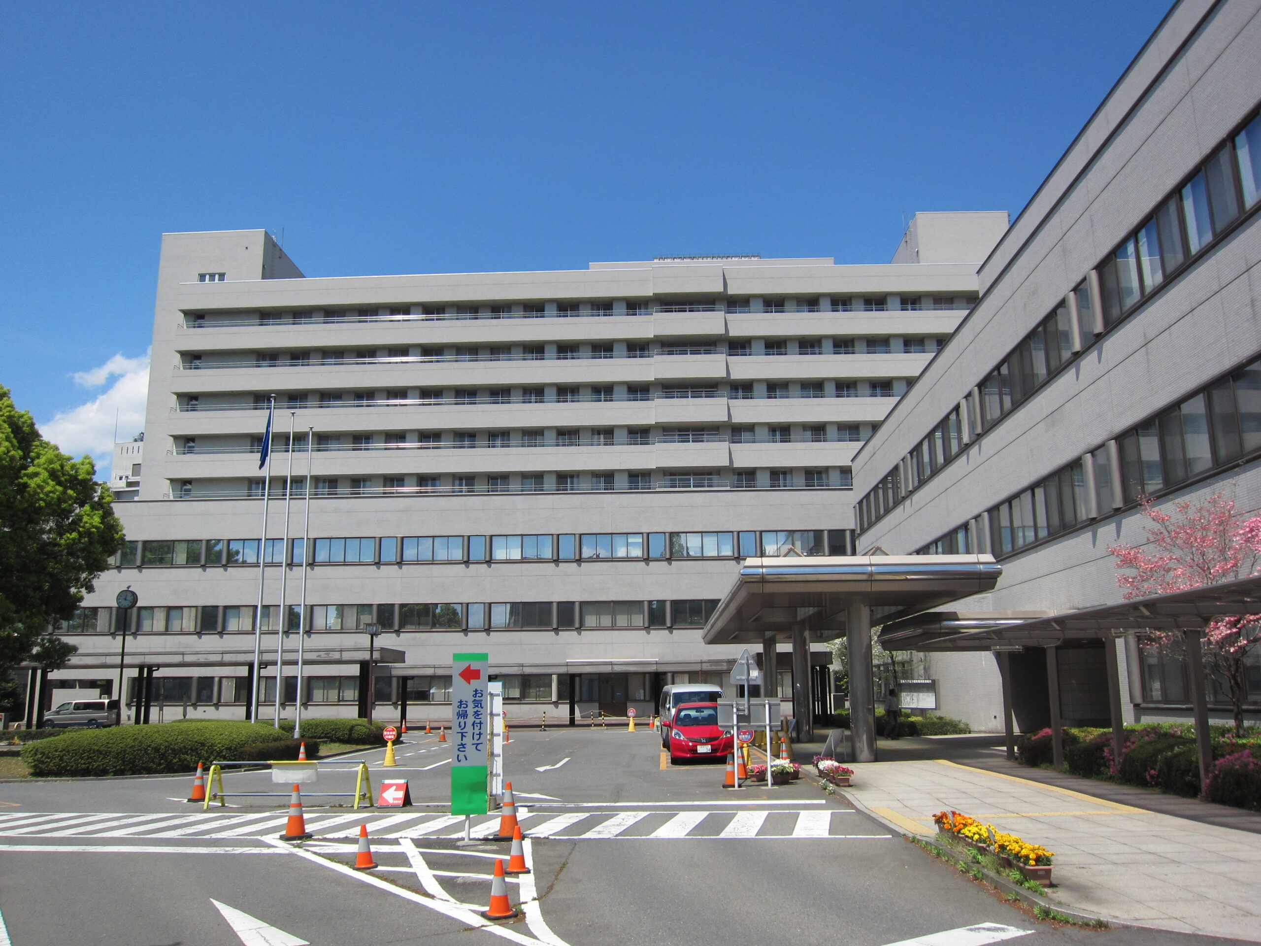 Gunma University Hospital building in Japan