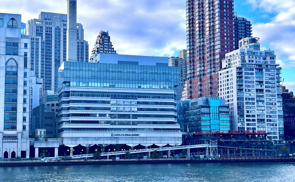 Hospital for Special Surgery main campus building in New York City