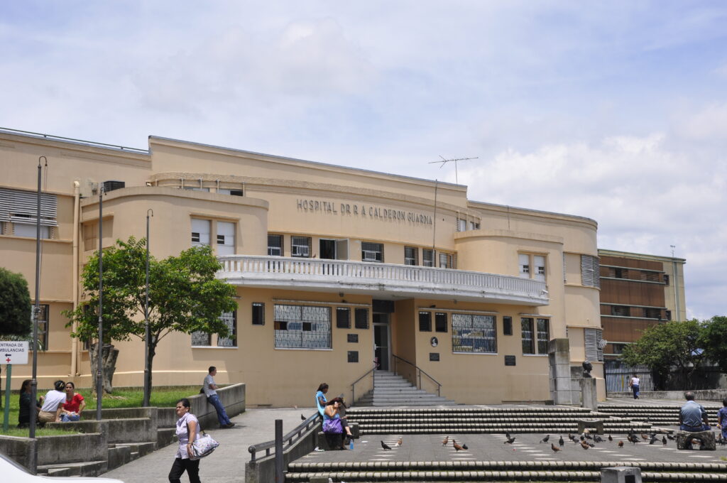 Hospital Dr. Calderon Guardia in Barrio Aranjuez, San Jose, Costa Rica