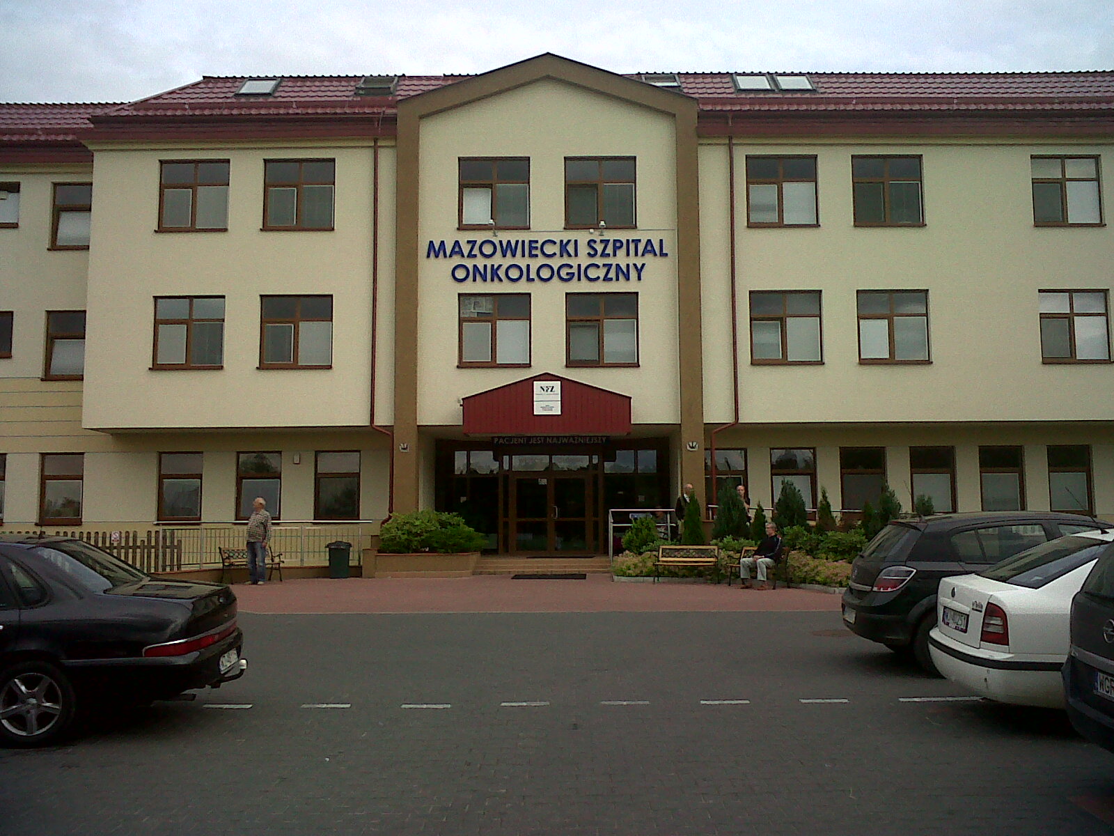 Mazowiecki Szpital Onkologiczny oncology hospital building at Waliszew, Poland