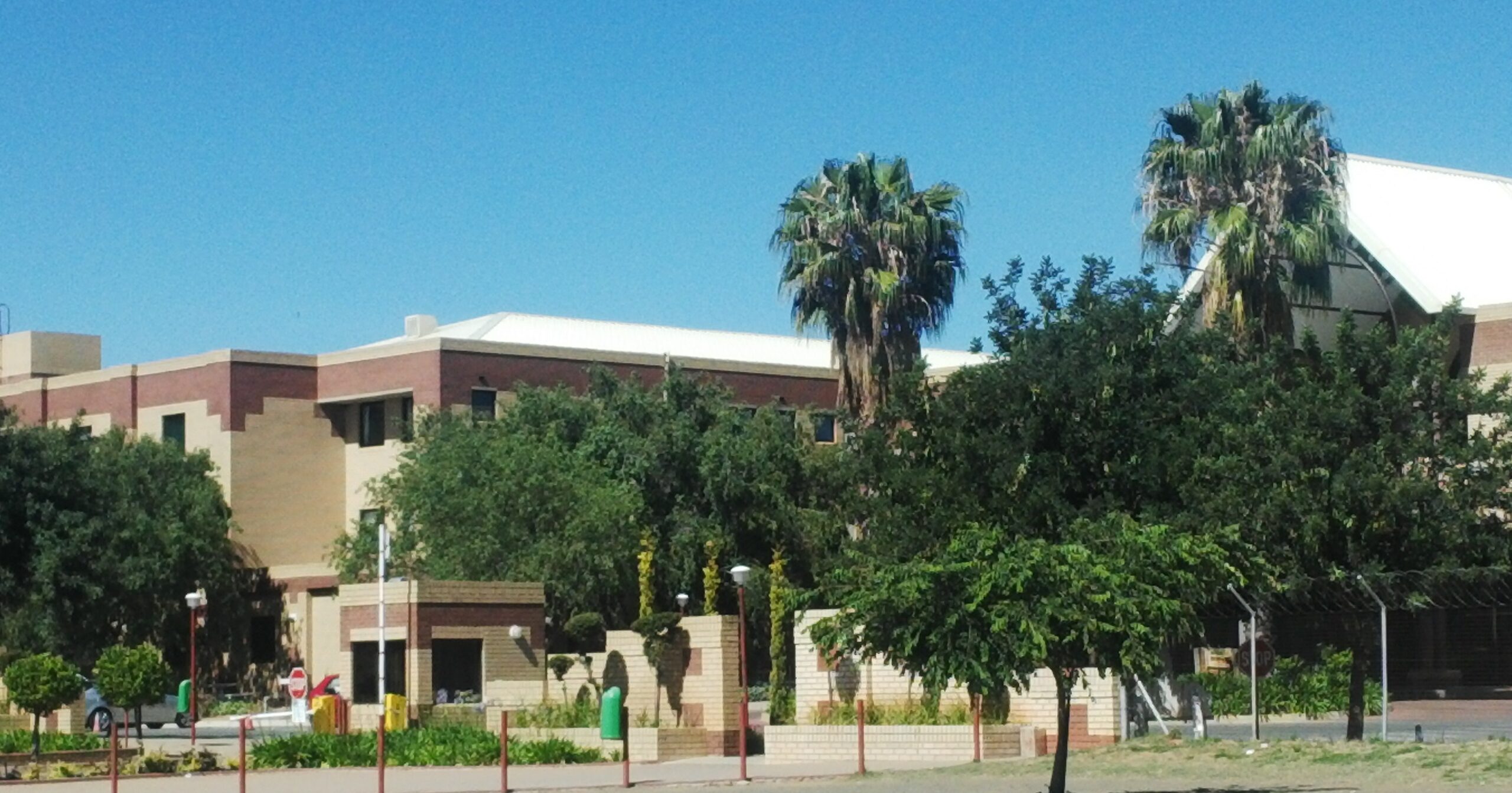 A Mediclinic private hospital in Welkom, South Africa