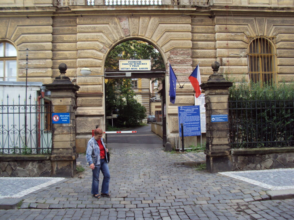 Nemocnice Karlov hospital building in Prague, Czechia