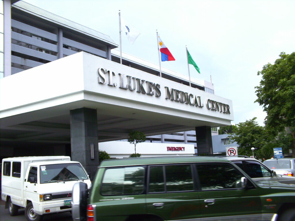 Saint Luke Medical Center in Metro Manila, the Philippines